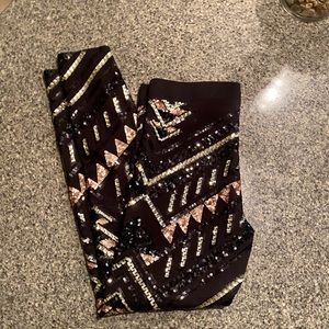 Sequin leggings
